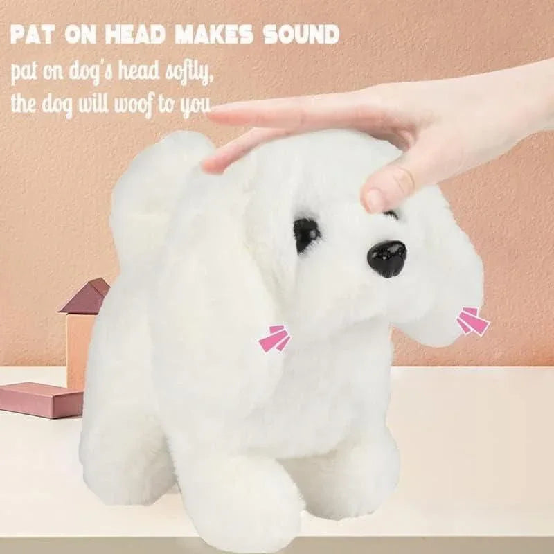 Walking Bunny Toy with Sounds Jumping Dog Wiggling Ears Twitching Mouth and Nose