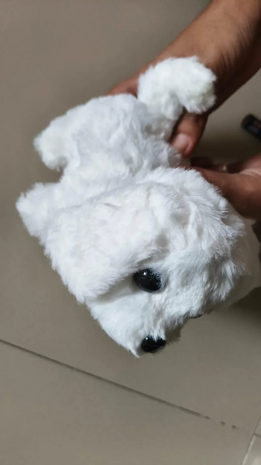 Walking Bunny Toy with Sounds Jumping Dog Wiggling Ears Twitching Mouth and Nose